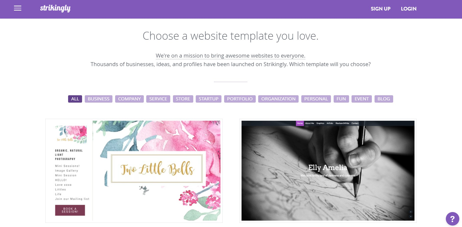 mage taken from Strikingly Product mage taken from Strikingly Product